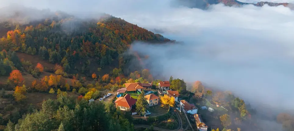 Rhodope Mountains in Bulgaria